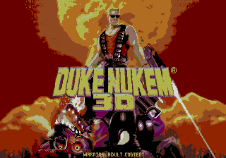 Заставка игры Duke Nukem 3D